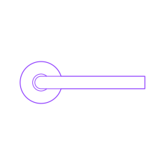 Buildings Door Handles Raffaella Door Handle Outline Svg Vector, Free Vectors File